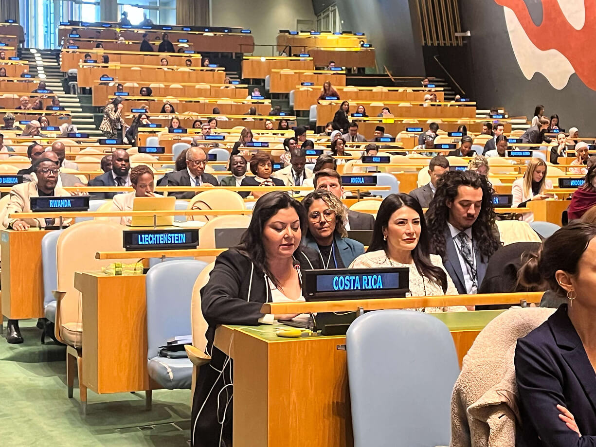 Costa Rica presente en reunión mundial que mide el avance en materia de derechos humanos a favor de las mujeres